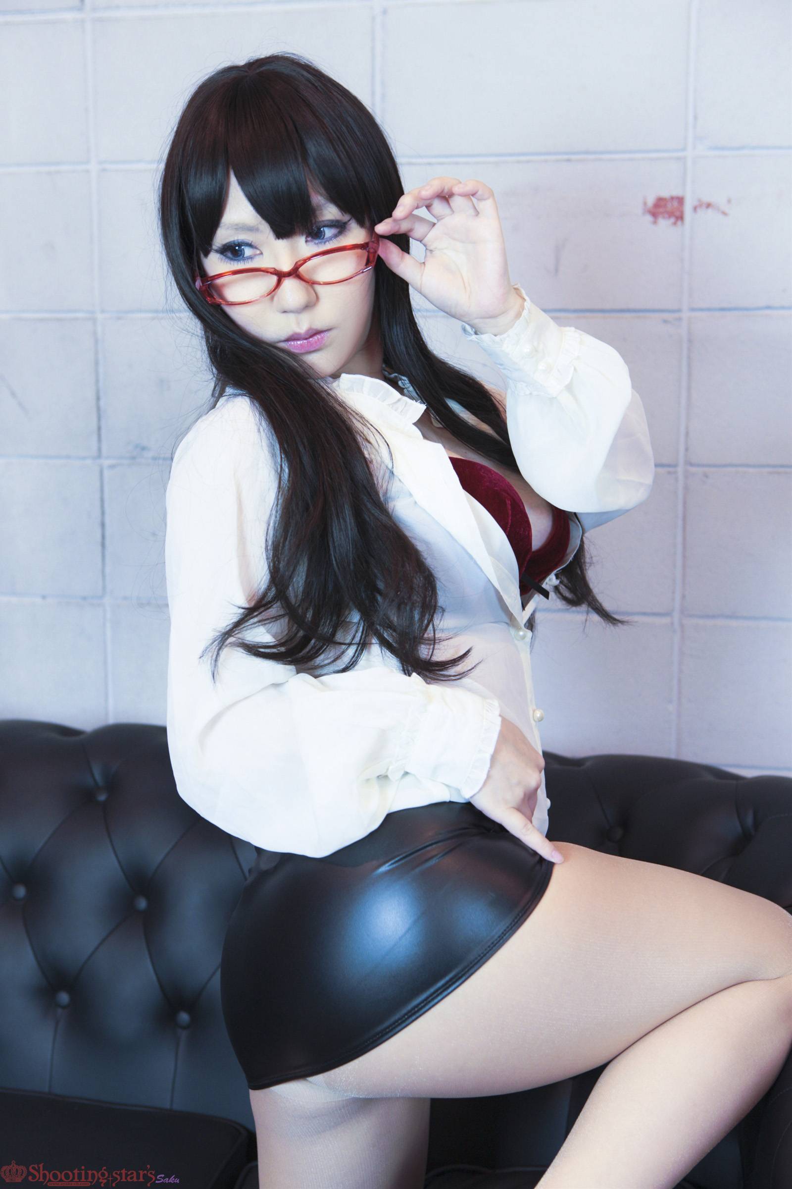 [Cosplay] Big Boobs Hot Secretary Cosplay Set 1